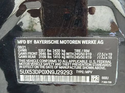 Used 2022 BMW X3 xDrive30i w/ Premium Package AWD/4WD image 32