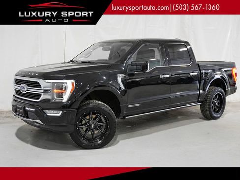 Used 2021 Ford F150 Limited AWD/4WD image 1
