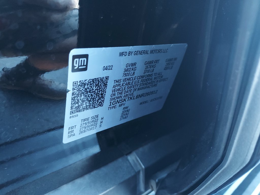 Used 2022 Chevrolet Tahoe High Country AWD/4WD image 25