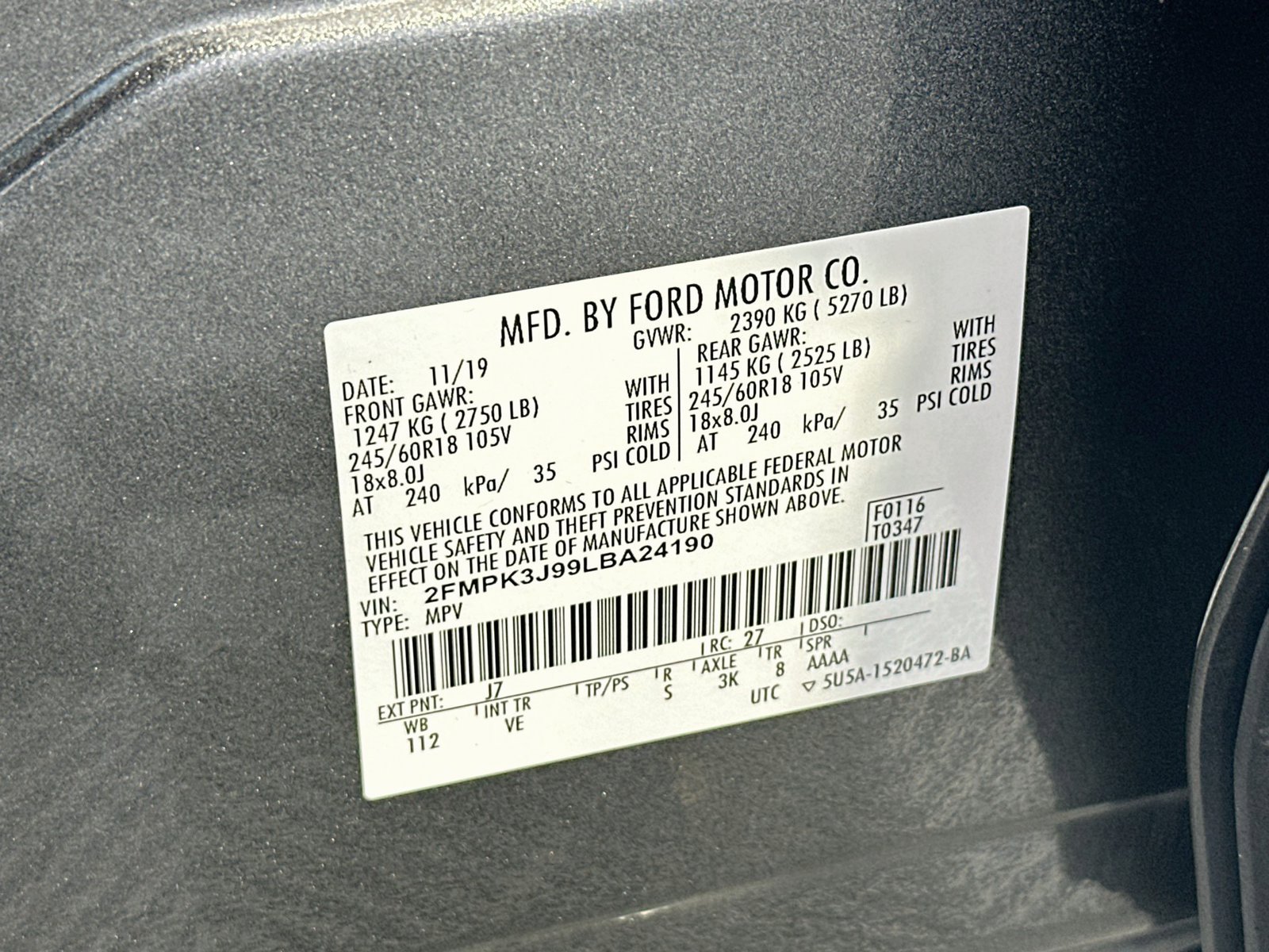 Used 2020 Ford Edge SEL FWD image 30