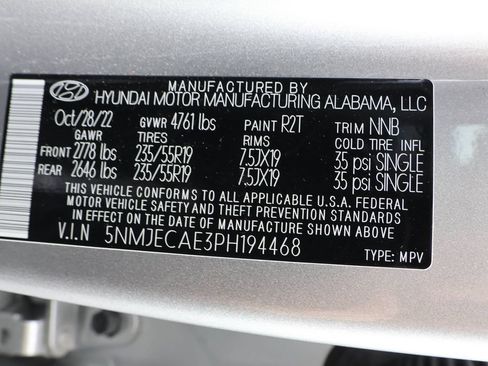 Used 2023 Hyundai Tucson Limited AWD/4WD image 43