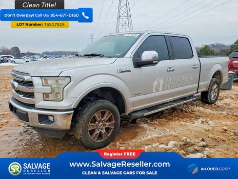 Used 2016 Ford F150 Lariat w/ Equipment Group 502A Luxury image 1