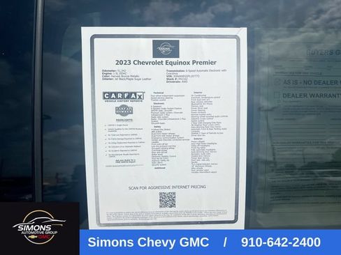 Used 2023 Chevrolet Equinox Premier AWD/4WD image 28