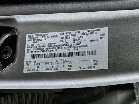 Used 2018 Ford F150 XLT w/ Equipment Group 302A Luxury AWD/4WD image 32