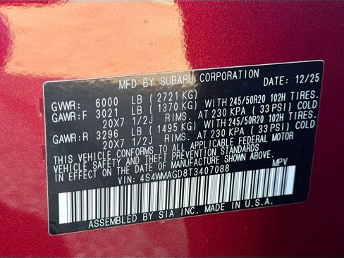 New 2026 Subaru Ascent Limited image 43