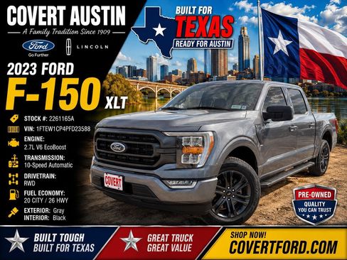 Used 2023 Ford F150 XLT w/ Equipment Group 302A High RWD image 1