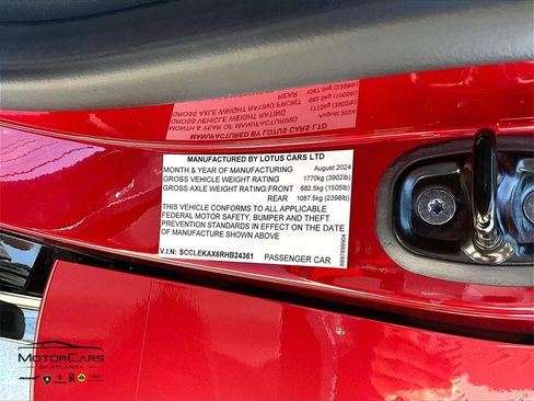 Used 2024 Lotus Emira First Edition image 28