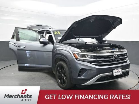 Used 2023 Volkswagen Atlas SE w/ Black Wheel Package AWD/4WD image 53