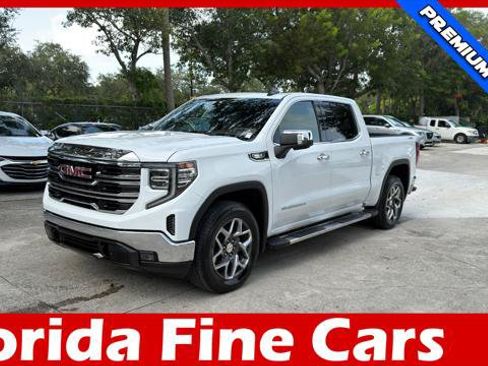 Used 2025 GMC Sierra 1500 SLT w/ SLT Premium Package AWD/4WD image 1