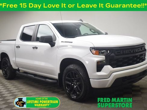 Used 2024 Chevrolet Silverado 1500 Custom AWD/4WD image 1