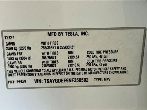 Used 2022 Tesla Model Y Performance AWD/4WD image 30