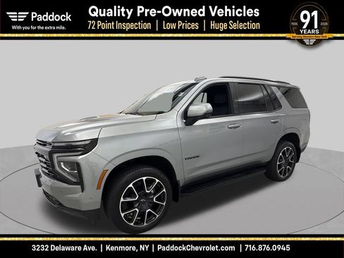 Used 2025 Chevrolet Tahoe RST w/ Comfort Package AWD/4WD image 1