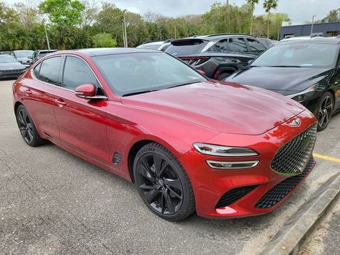 Certified 2023 Genesis G70 2.0T w/ Sport Prestige Package image 1