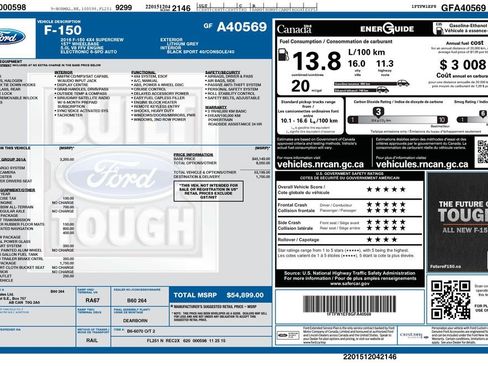 Used 2016 Ford F150 XLT w/ Equipment Group 301A Mid image 2