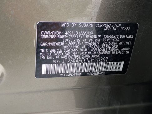 Used 2022 Subaru Forester Limited w/ Popular Package #2 image 34