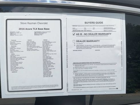 Used 2016 Acura TLX FWD image 26