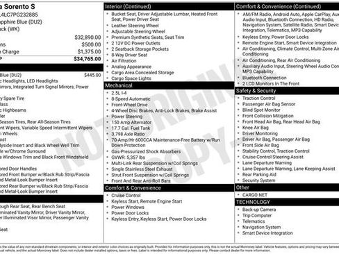 Certified 2023 Kia Sorento S image 44