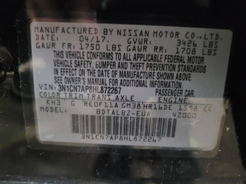 Used 2017 Nissan Versa SV w/ SV Special Edition Package image 33