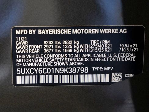 Used 2022 BMW X6 xDrive40i w/ Premium Package AWD/4WD image 36
