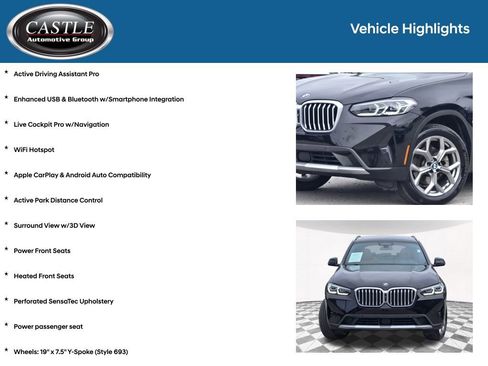 Used 2024 BMW X3 xDrive30i w/ Premium Package AWD/4WD image 12