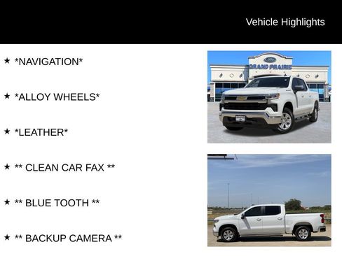 Used 2023 Chevrolet Silverado 1500 LT w/ Leather Package RWD image 4