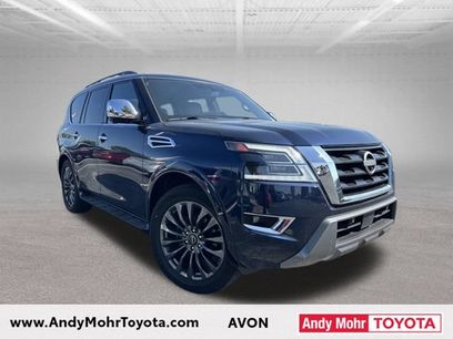 Used 2023 Nissan Armada Platinum w/ Captain's Chairs Package