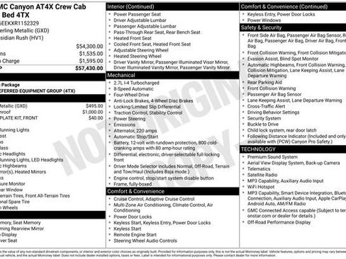 Used 2024 GMC Canyon AT4X AWD/4WD image 2