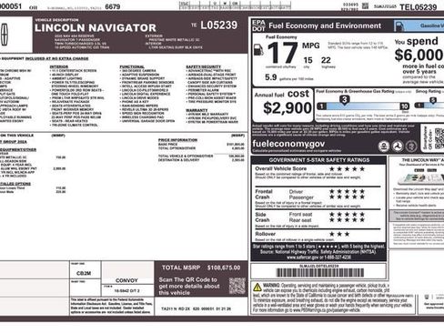 New 2026 Lincoln Navigator Reserve AWD/4WD image 26