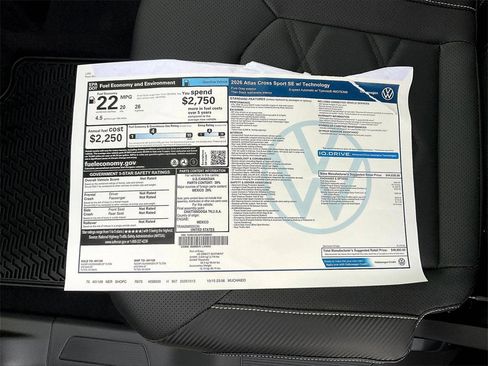 New 2026 Volkswagen Atlas Cross Sport SE image 17