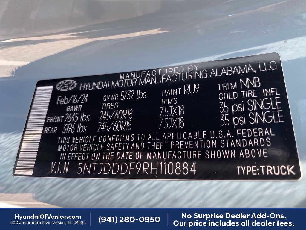 Certified 2024 Hyundai Santa Cruz XRT AWD/4WD image 26