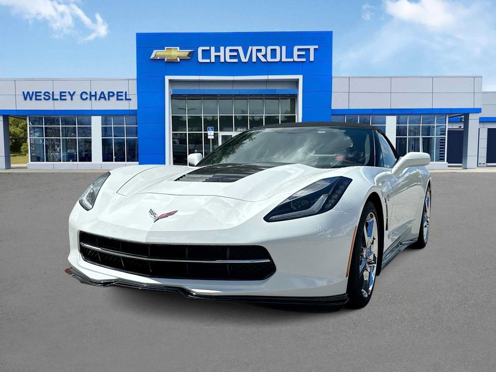 Certified 2014 Chevrolet Corvette Stingray Convertible w/ 3LT Preferred Equipment Group RWD image 1