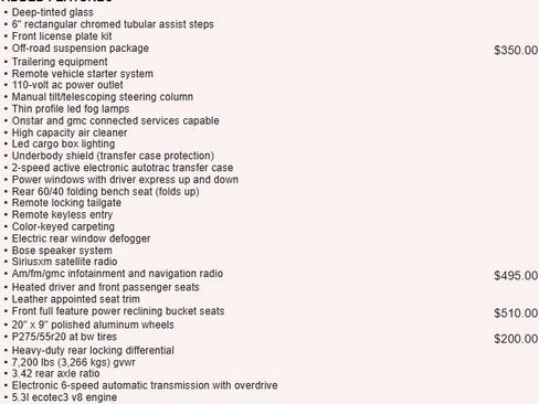 Used 2018 GMC Sierra 1500 SLT w/ SLT Premium Package image 7