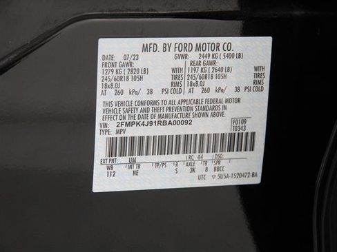 Certified 2024 Ford Edge SEL w/ Sport Appearance Package image 23