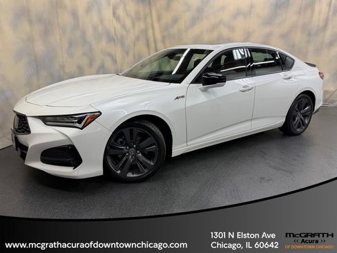 Used 2023 Acura TLX w/ A-SPEC Package AWD/4WD image 1