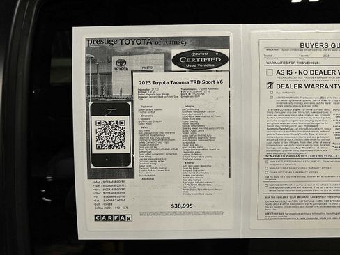 Used 2023 Toyota Tacoma TRD Sport image 13