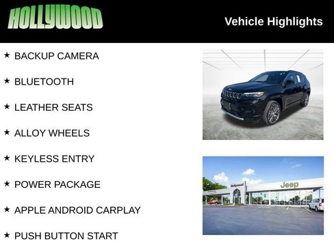 Used 2024 Jeep Compass Limited w/ Elite Group AWD/4WD image 3