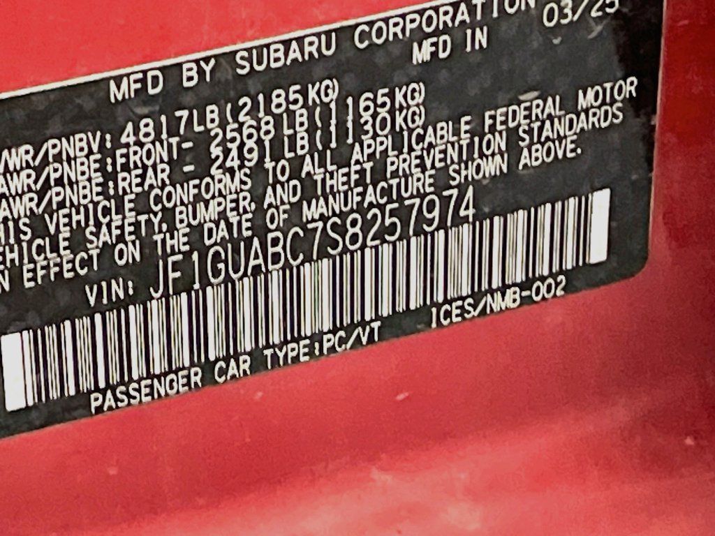 Used 2025 Subaru Impreza 2.0i AWD/4WD image 30
