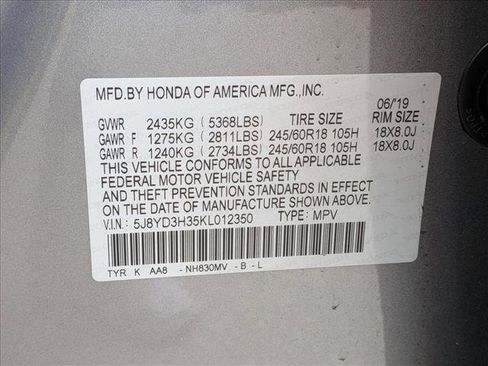 Used 2019 Acura MDX FWD image 23