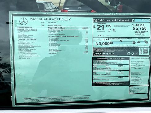 New 2025 Mercedes-Benz GLS 450 GLS 450 image 37