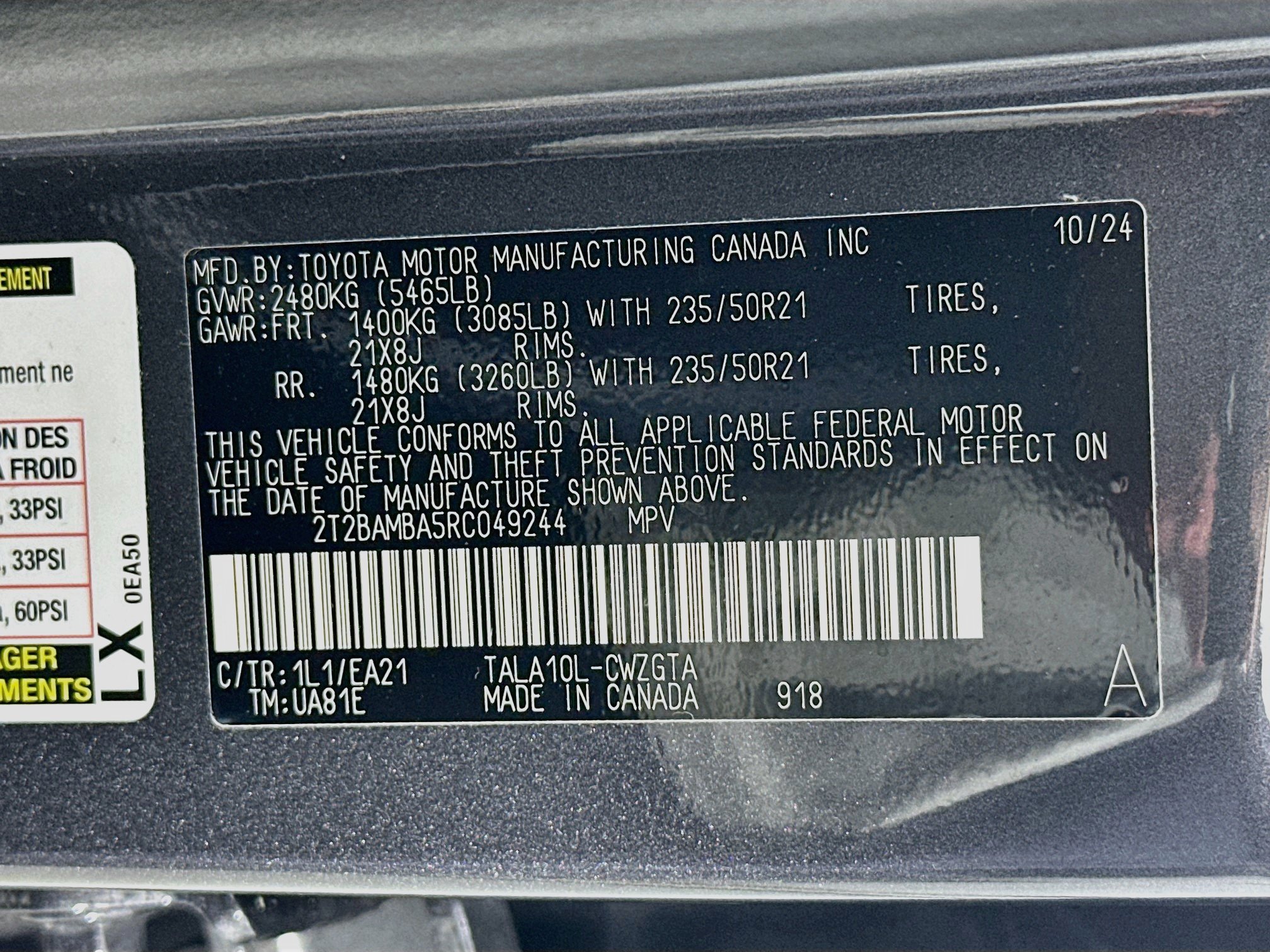 Used 2024 Lexus RX 350 Premium w/ Accessory Package (K3) FWD image 33