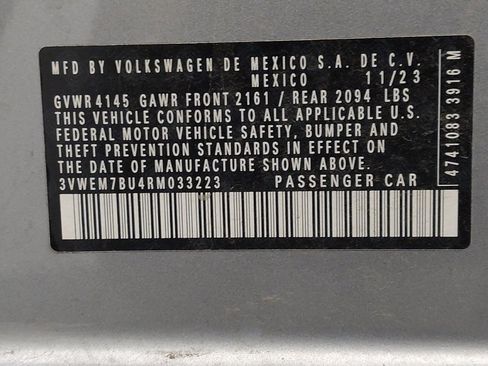 Used 2024 Volkswagen Jetta SE FWD image 33