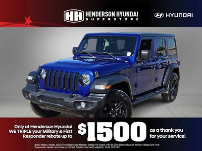 Used 2020 Jeep Wrangler Unlimited Sport