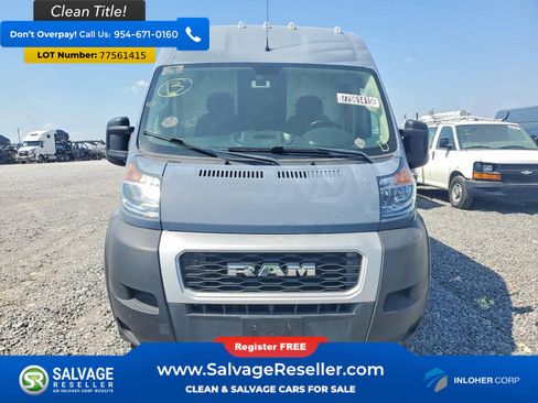 Used 2021 RAM ProMaster 3500 FWD image 7