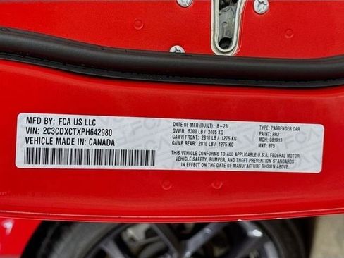 Used 2023 Dodge Charger R/T w/ Blacktop Package image 34