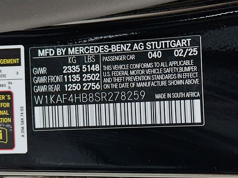 New 2025 Mercedes-Benz C 300 C 300 image 31
