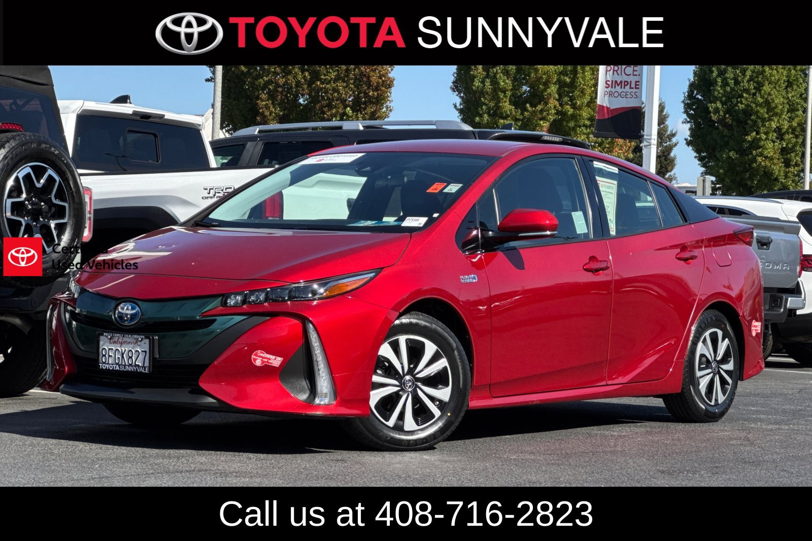 Certified 2018 Toyota Prius Prime Plus FWD image 1