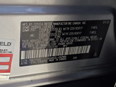 Used 2020 Toyota RAV4 XLE FWD image 31