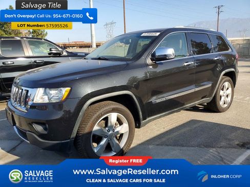 Used 2012 Jeep Grand Cherokee Overland AWD/4WD image 1