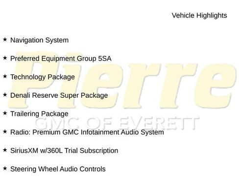 Used 2025 GMC Sierra 1500 Denali AWD/4WD image 3