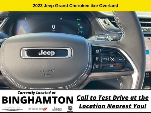 New 2023 Jeep Grand Cherokee Overland AWD/4WD image 15